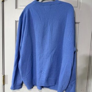 Alan Flusser Sky Blue Cashmere Knit